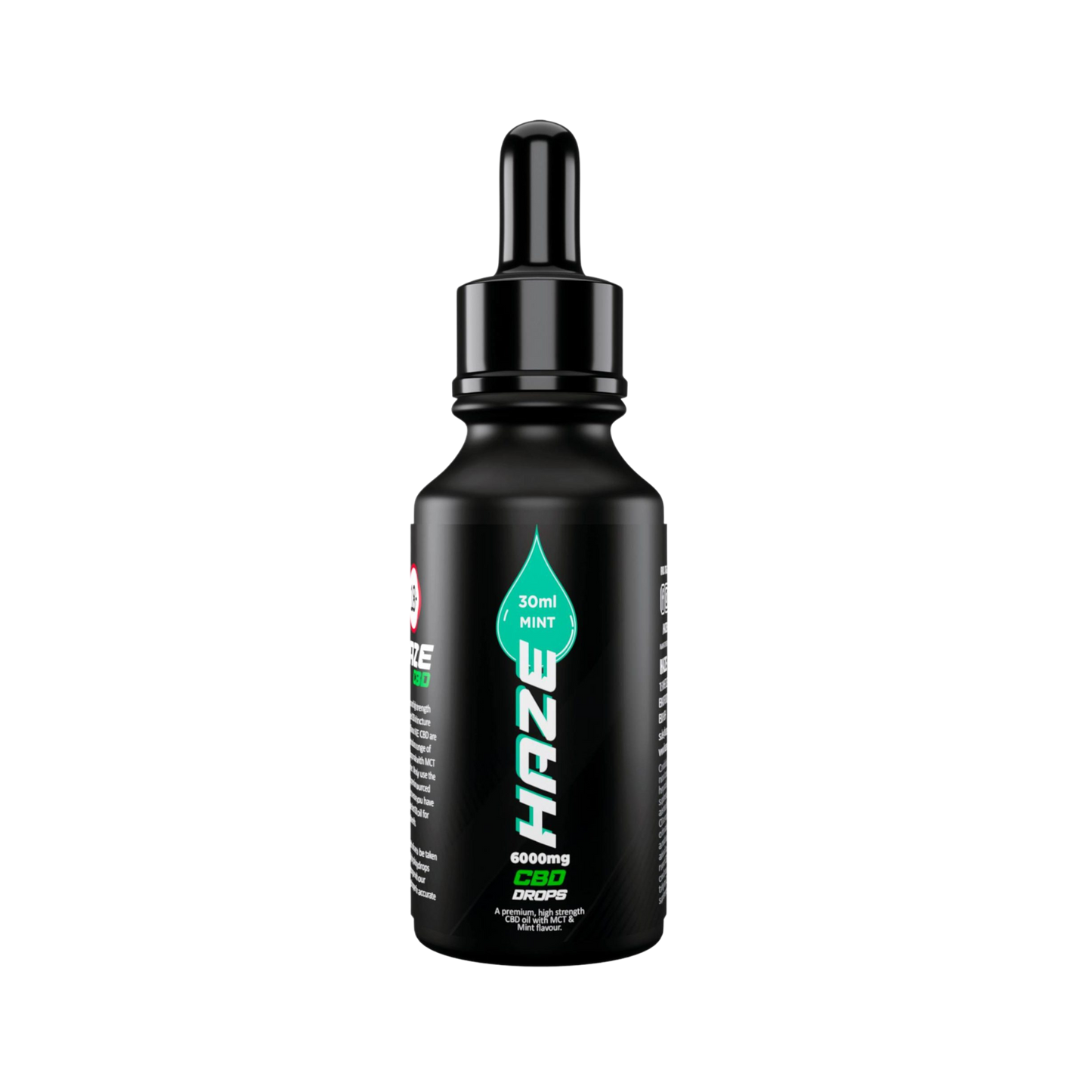 Haze 6000mg CBD Drops, Mint