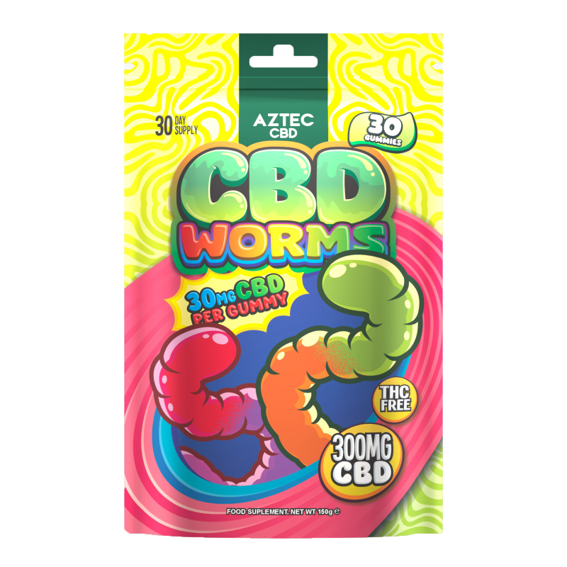 CBD FIzzy Worms